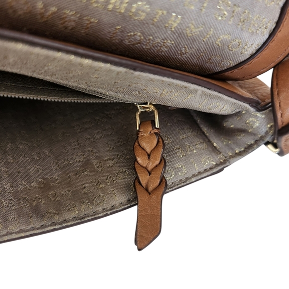 Stella & Dot Covet Sloane leather crossbody bag Small Medium Western Boho Purse - Picture 14 of 15